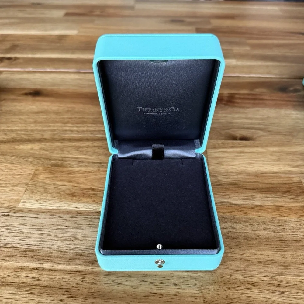 Tiffany & Co. EMPTY BOX Authentic Jewelry Case ONLY~AS IS